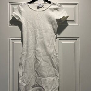 Princess Polly Ivory Ribbed Bodycon Dress